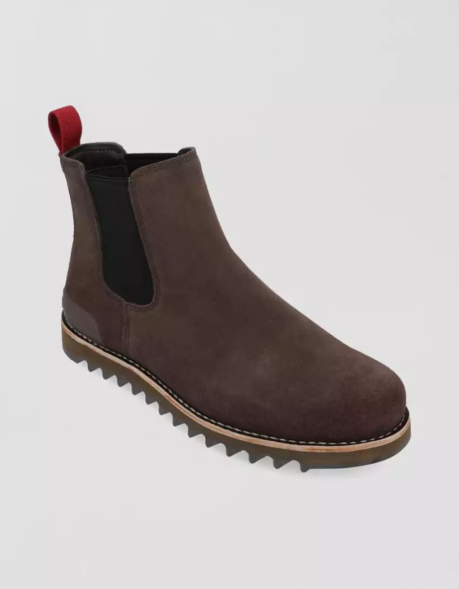 Bottes American Eagle Territory Yellowstone Chelsea Randonnée Marron Foncé Homme | LIJ-83652517